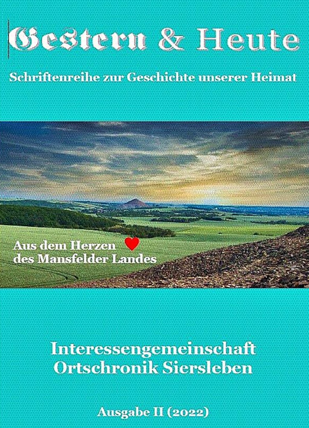 Das Cover des Heftes – diesmal in Türkis