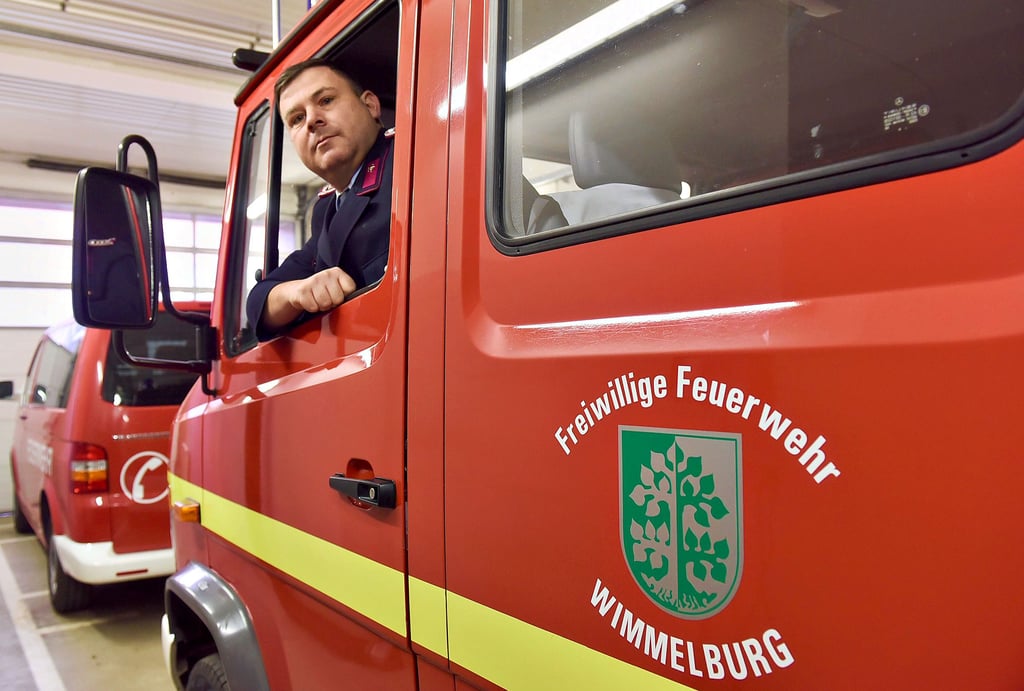 Andreas Brodmann führt neuerdings die Wimmelburger Feuerwehr.