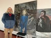 Der Künstler Helmut Biedermann zeigt seine Bilder ab dem 24. November in der Puschkin-Gemeinschaftsschule in Oschersleben.