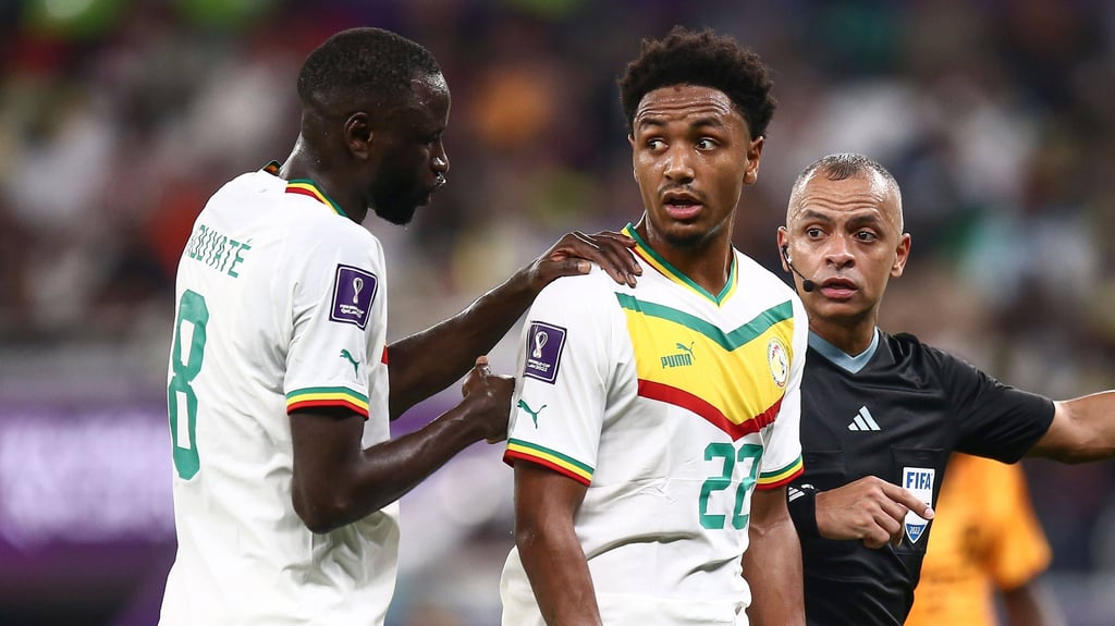 RB-Leihspieler Abdou Diallo bei seinem ersten WM-Spiel