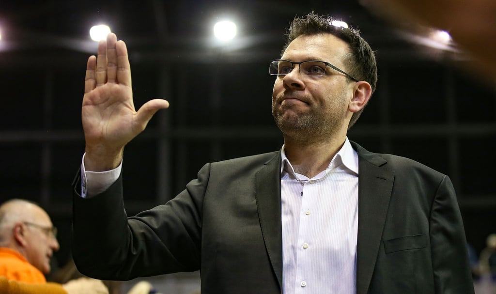 Cedric Enard, Trainer der BR Volleys.