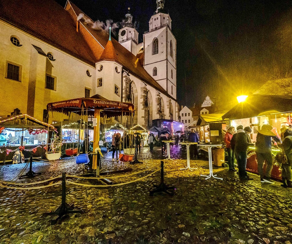 2019 fand auf dem Wittenberger Kirchplatz zuletzt ein Weihnachtsmarkt der Vereine statt.