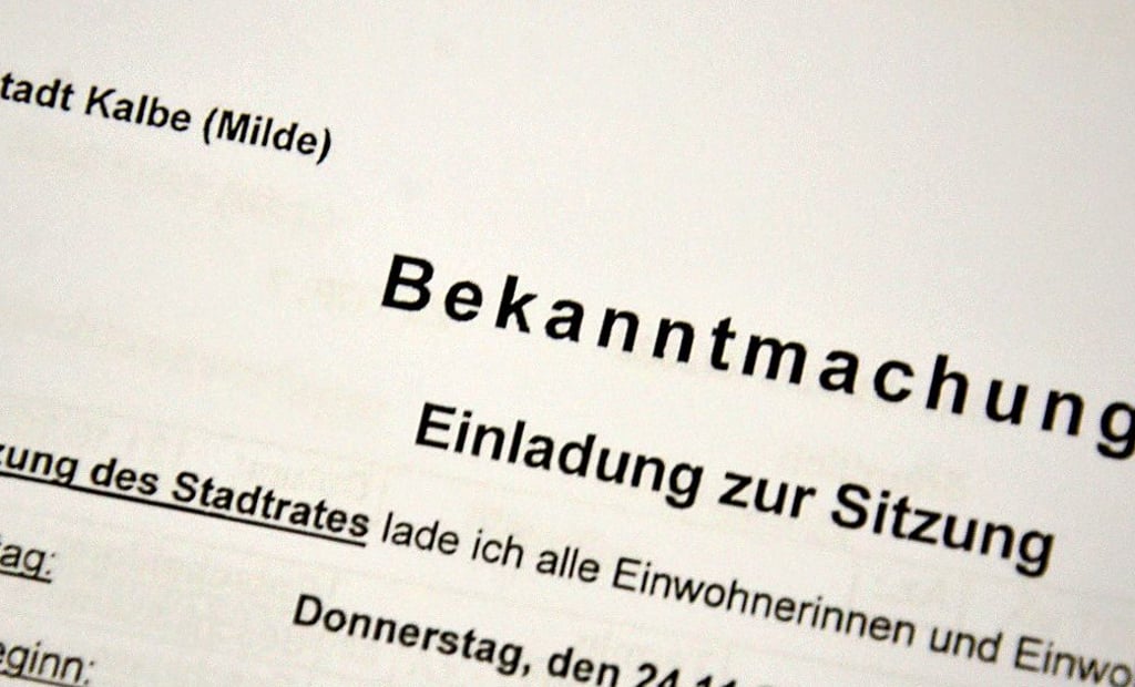 Die Bekanntmachungen der Stadt Kalbe werden laut Stadtratsbeschluss nur noch auf der Homepage der Stadt veröffentlicht. In den Schaukästen der einzelnen Ortsteile werden sie nicht mehr ausgehangen. Das stößt nicht bei allen auf Begeisterung.