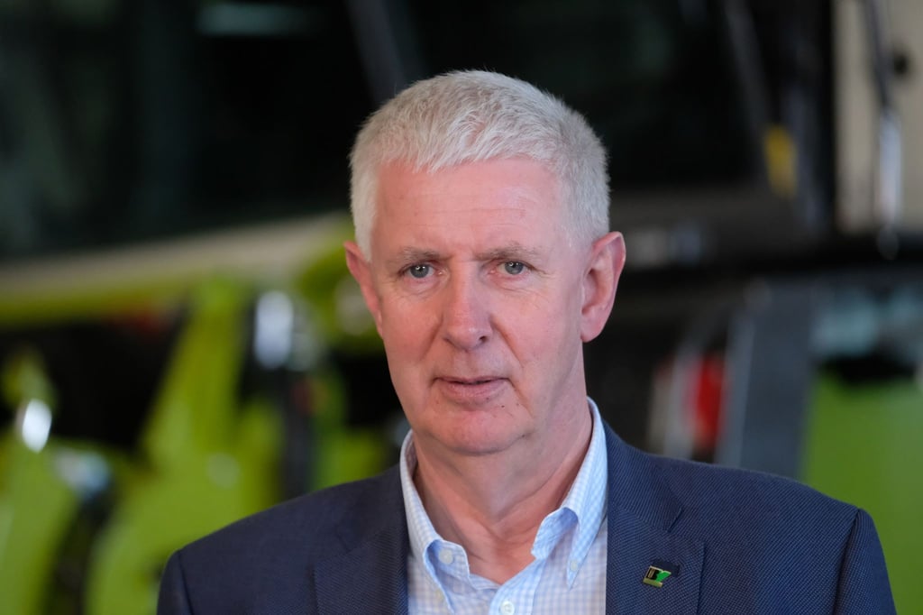 Olaf Feuerborn, Präsident des Landesbauernverband Sachsen-Anhalt, schaut in die Kamera.