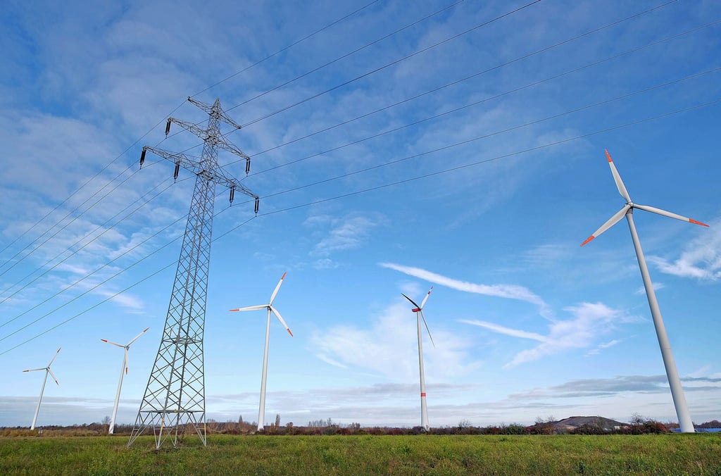 Im Nordwesten von Roitzsch sollen vier der bestehenden Windräder abgebaut und durch zwei neue 244 Meter hohe Anlagen ersetzt werden.