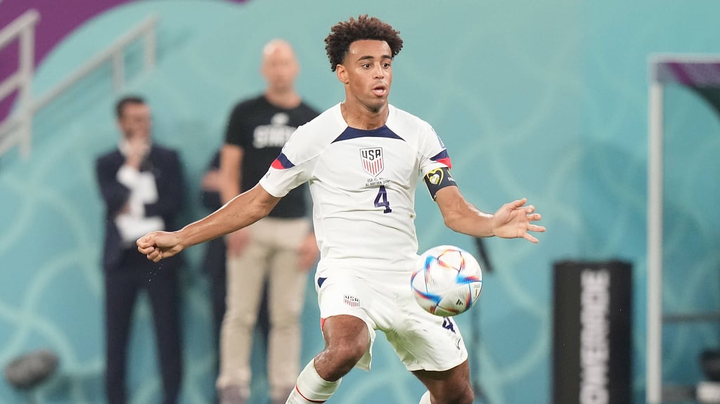 Tyler Adams beim 1:1 gegen Wales.
