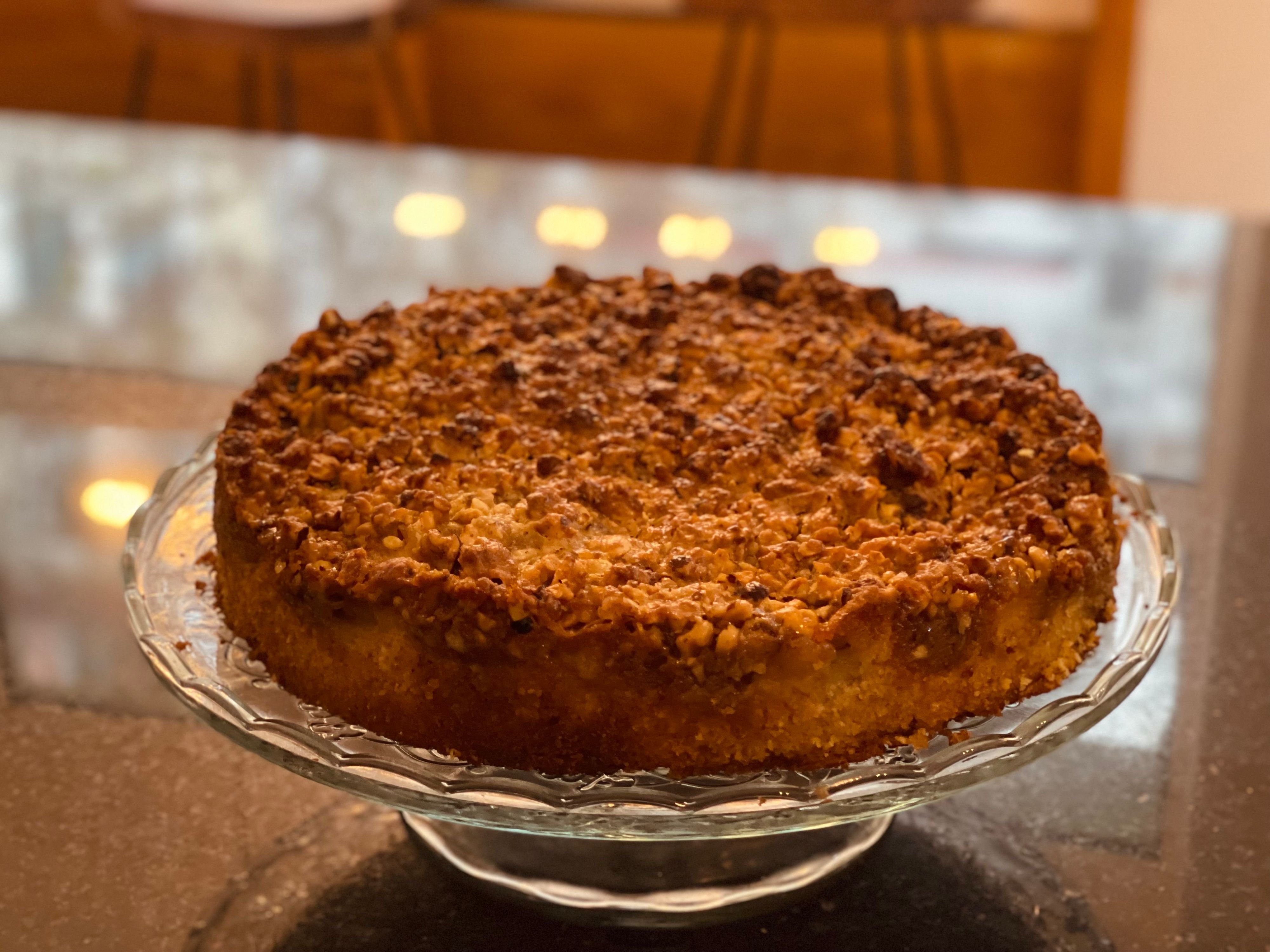 Weihnachten in Magdeburg - Rezept: Armenischer Birnen-Nusskuchen