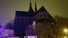 Die Marienkirche in Rostock: Vielerorts sollen an den Außenbeleuchtungen gespart und Kirchen nicht mehr angestrahlt werden.