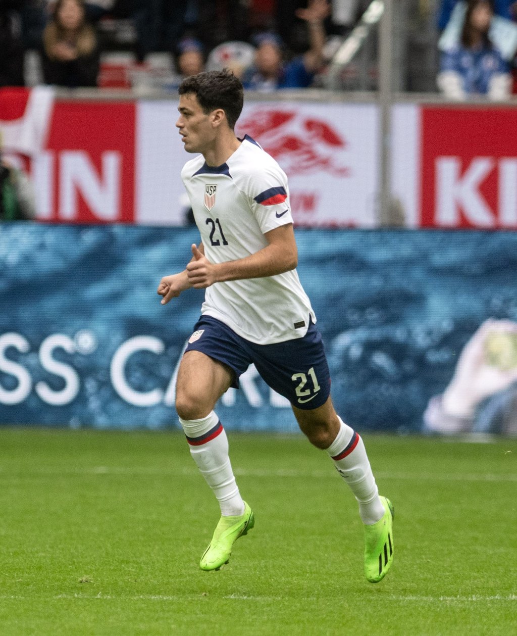 Ist für das Spiel gegen England einsatzbereit: Der US-Amerikaner Giovanni Reyna.