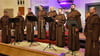 Die Gesänge der Gregorian Voices beim A-capella-Konzert Donnerstagabend in der Klötzer Kirche berühren die Herzen und Seelen der Zuhörer im Publikum.  