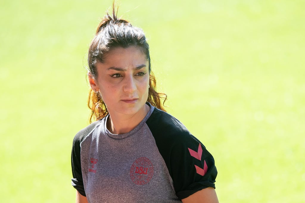 Die ehemalige dänische Nationalspielerin Nadia Nadim.