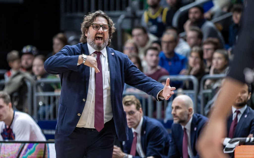 Das Team von Trainer Andrea Trinchieri holte sich gegen Lyon den dritten Euroleague-Sieg.