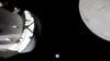 Auf dem Weg in ihre Umlaufbahn um den Mond sei die „Orion“-Kapsel in rund 130 Kilometer Entfernung an dem Erdtrabanten vorbeigeflogen, teilte die Nasa mit.