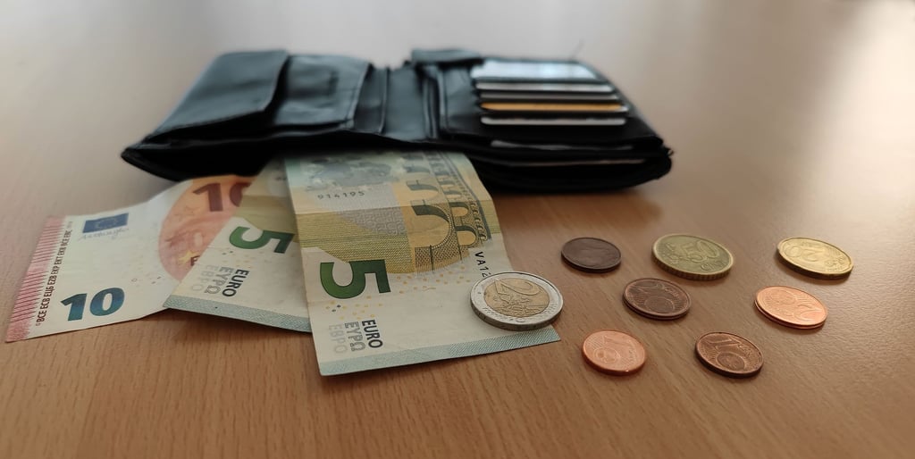 Das Geld wird knapp.