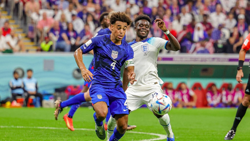 In Topform: Tyler Adams gegen Bukayo Saka
