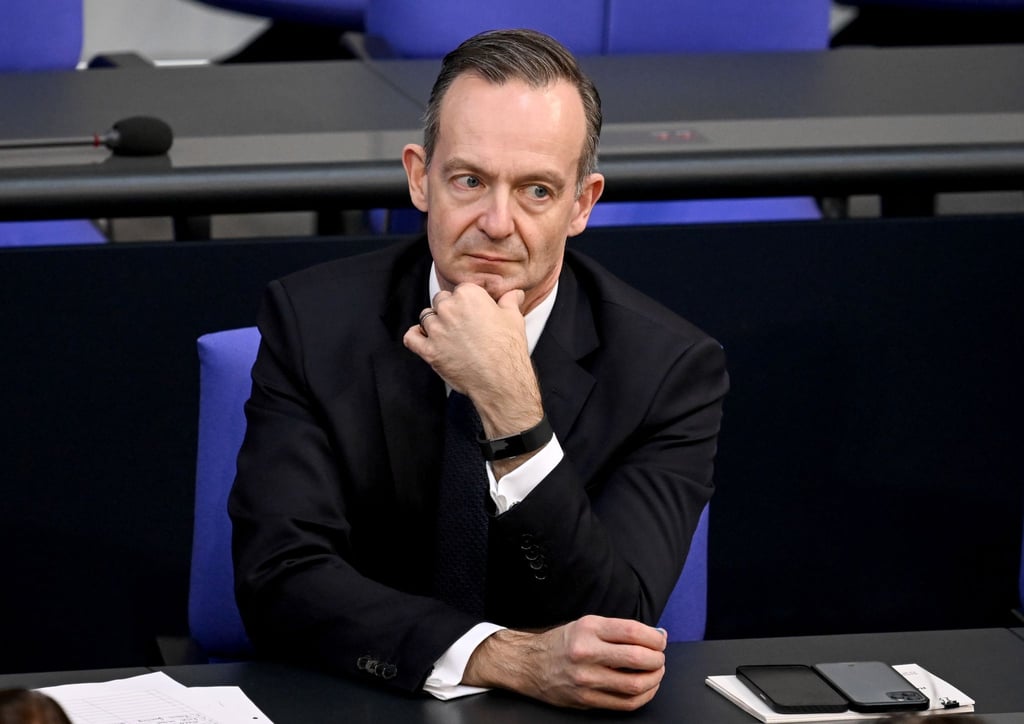 Volker Wissing (FDP), Bundesminister für Digitales und Verkehr, im Bundestag.