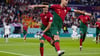 Portugals Cristiano Ronaldo jubelt nach seinem Elfmetertreffer bei der WM.