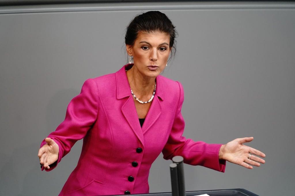 Steht mit der Linken-Partei im Zwist: Sahra Wagenknecht.