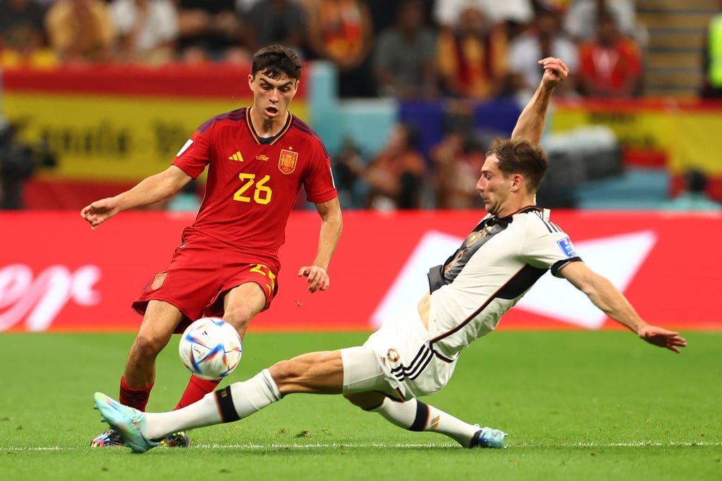 Mittelfeldspieler Leon Goretzka durfte gegen Spanien von Beginn an ran.