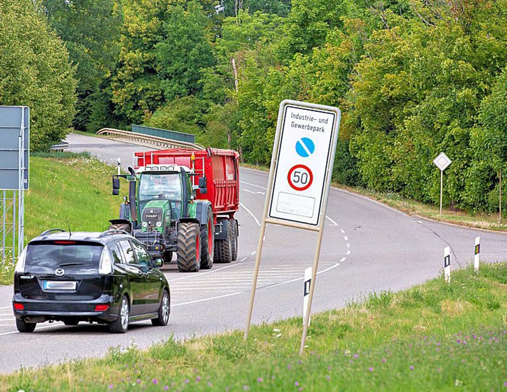 Die Straße zum Industriepark soll zur B 180 werden.