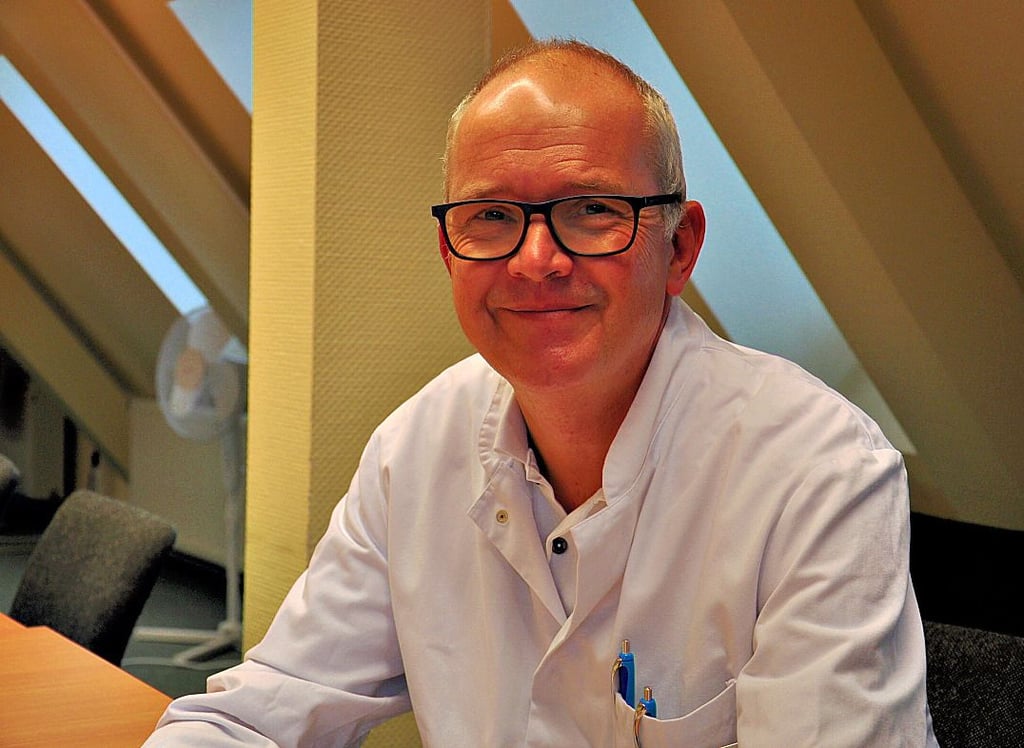 Martin Mohren, Chefarzt der Onkologie im Johanniter-Krankenhaus in Stendal, wirbt für Krebsvorsorge und Früherkennung.