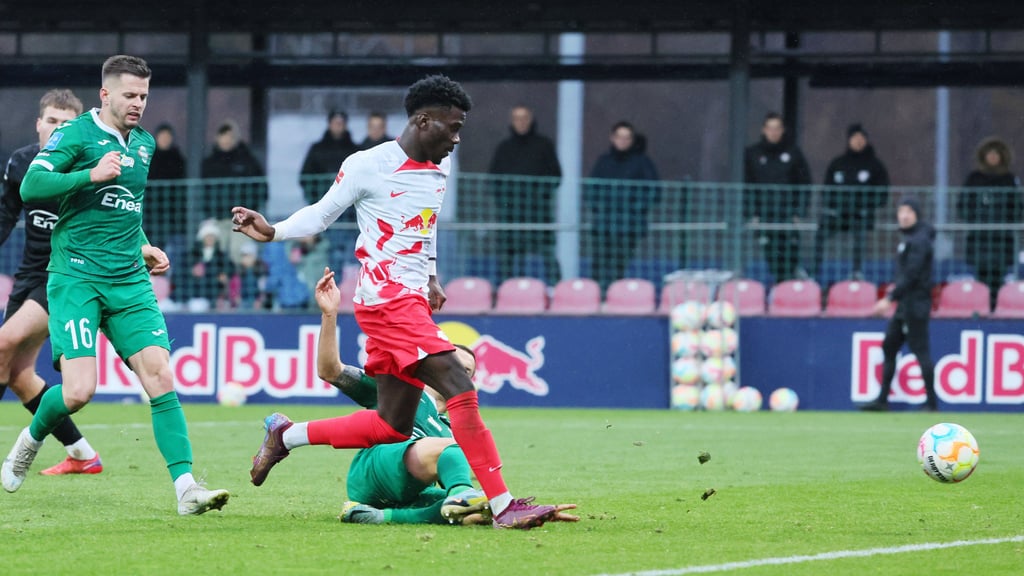 Treffer zum 3:0: RB-Sturmtalent Ohene Köhl.