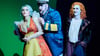Senta (l-r, Daniela Köhler), Daland (Jens Larsen) und der Holländer (Günter Papendell) in der Komischen Oper.