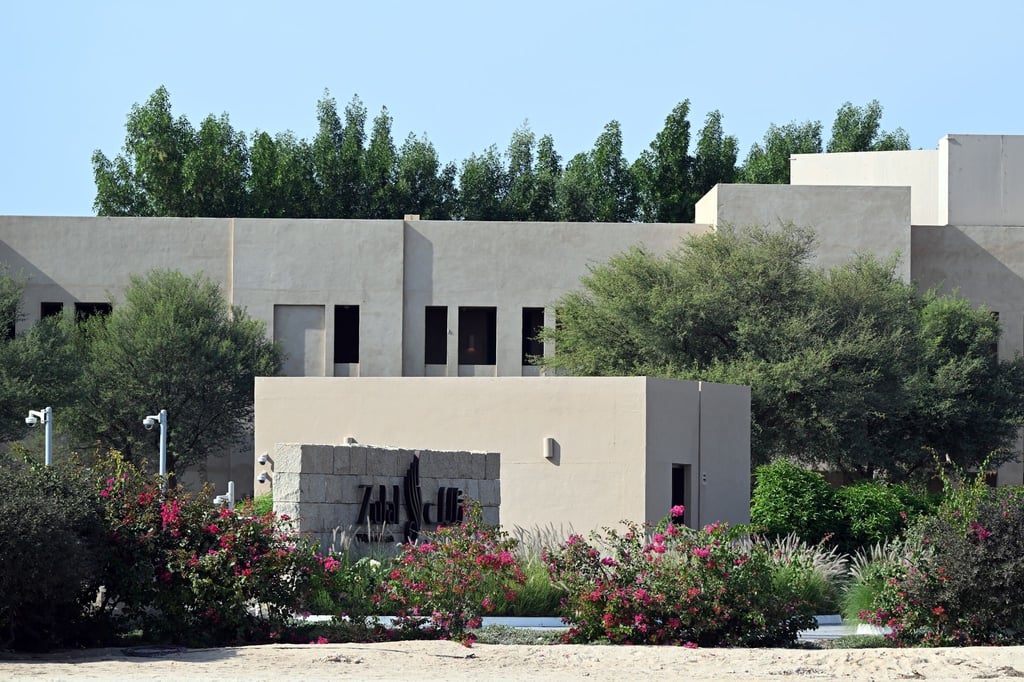 Das deutsche Mannschaftsquartier Zulal Wellness Resort.