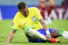 Fußverletzung und Fieber: Neymar geht es derzeit nicht gut.