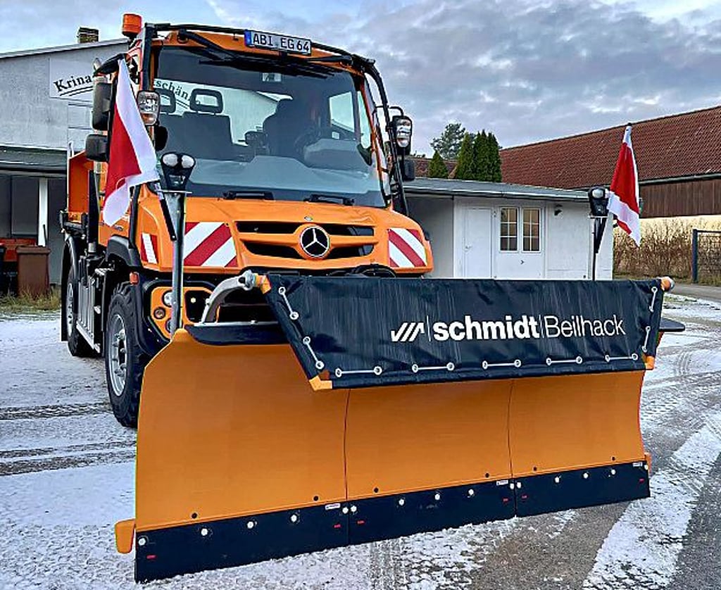 Im Muldestausee-Bauhof rollt ein neuer Unimog.