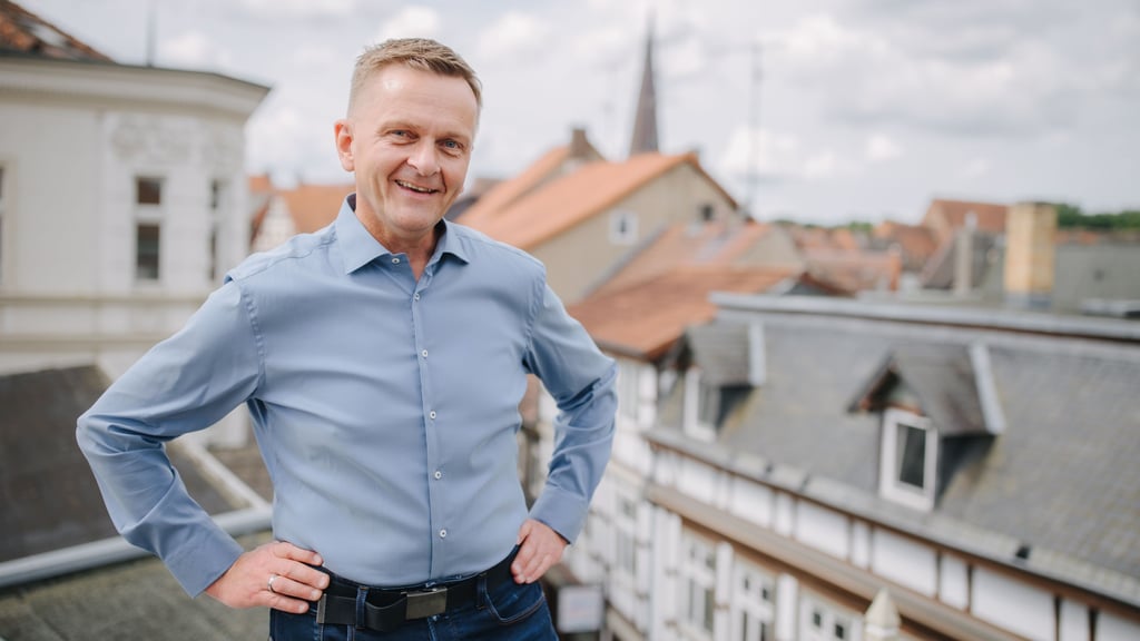 Olaf Meining hat in seiner Amtszeit als neuer Bürgermeister von Salzwedel einiges vor.