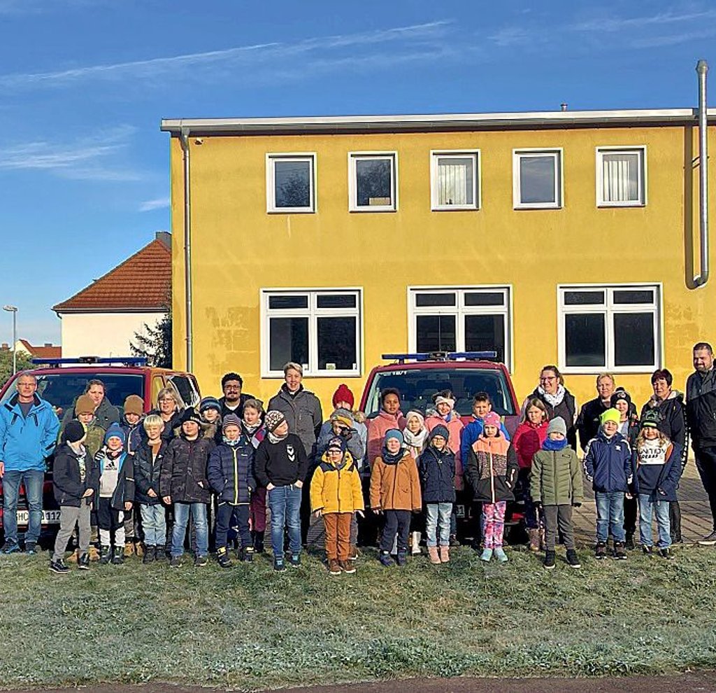 Die Kinderfeuerwehren fuhren eine Woche zuvor ins Legoland.