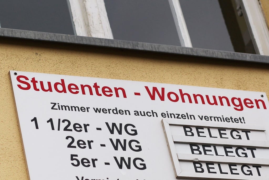 Auf einen Platz im Studentenwohnheim warten Bewerber oft vergebens.