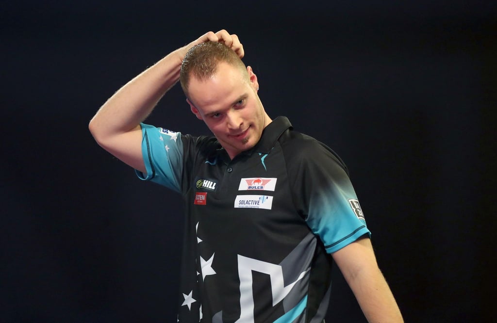 Verpasste knapp die Qualifikation für die Darts-WM: Max Hopp.