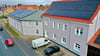 Eine Photovoltaikanlage  wurde auf das Dach   des Klostermansfelder Dorfgemeinschaftshauses gebracht. 