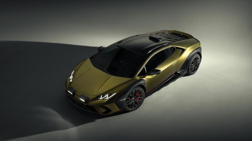 Rustikaler Renner: Der Lamborghini Huracán Sterrato zeigt sich als abenteuerlustiges Spielzeug für alle, die sonst schon alles, aber noch Spielgeld übrig haben.