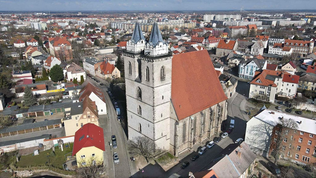 Die Johanniskirche in Bad Salzelmen wird in diesem Jahr nicht beleuchtet – zumindest nicht in dem Umfang der Vorjahre.