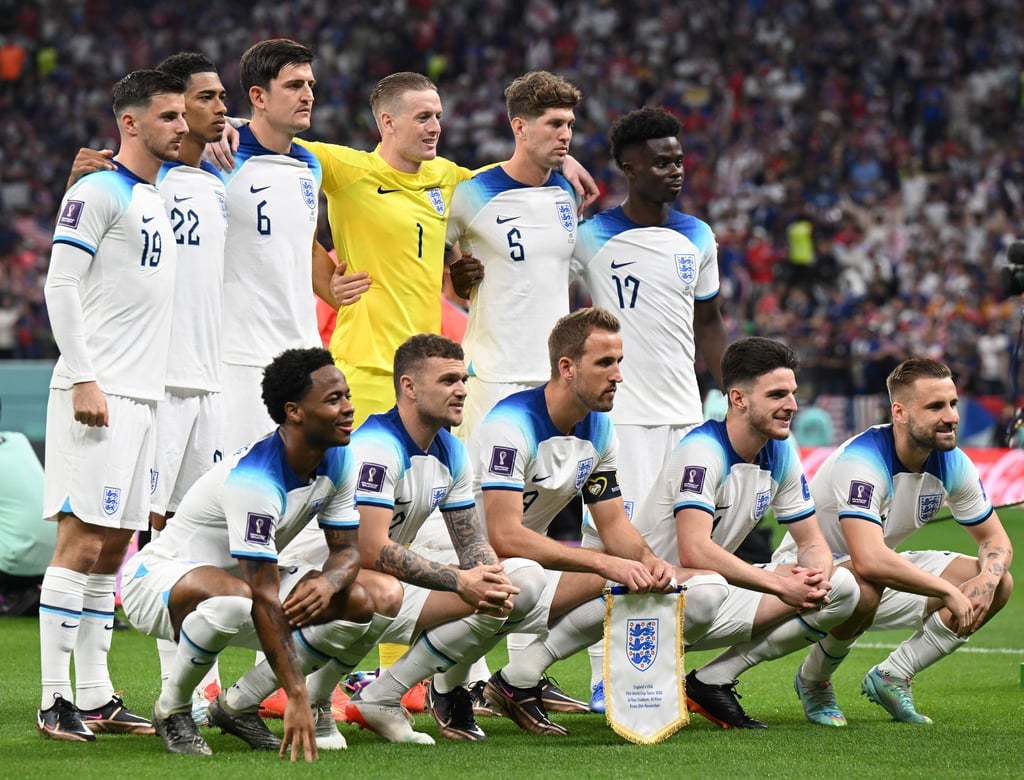 Beim Spiel gegen Wales Favorit: Die englische Nationalmannschaft.