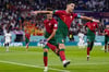 Portugals Cristiano Ronaldo jubelt nach seinem Elfmetertreffer bei der WM.