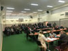 Die kabelsketaler Gemeinderatssitzung fand am Mittwoch in der Schul-Turnhalle Dieskau statt.