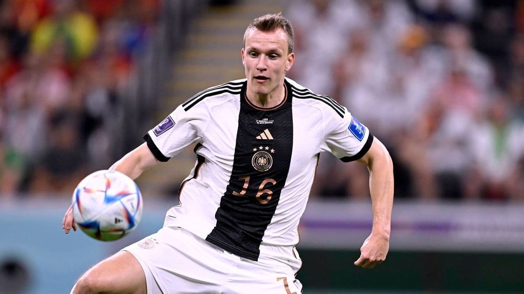 Lukas Klostermann bei seinem Einsatz gegen Spanien.