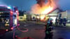 Wegen eines Brandes eines Lagers in Gernrode waren am Mittwochmorgen vier Feuerwehren im Einsatz.