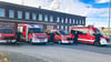In den vergangenen zwei Jahren wurden vier Feuerwehrfahrzeuge in der Gemeinde Schkopau  angeschafft: ein MTW für die Ortswehr Lochau (v. l. n. r.), ein TSF-W  für die Ortswehr Röglitz, ein MTW für die Ortswehr Luppenau und ein Einsatzleitwagen, der bei der Ortswehr  Ermlitz stationiert ist. 