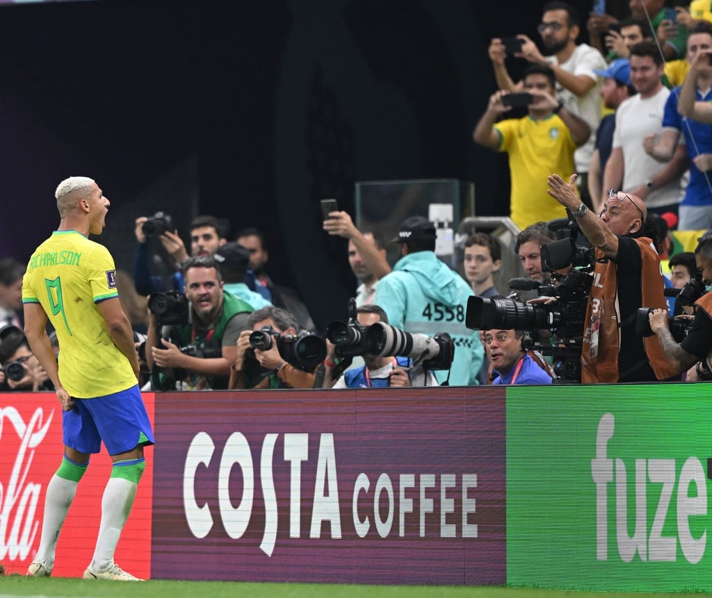 Mit zwei Treffern der Matchwinner für Brasilien: Richarlison.