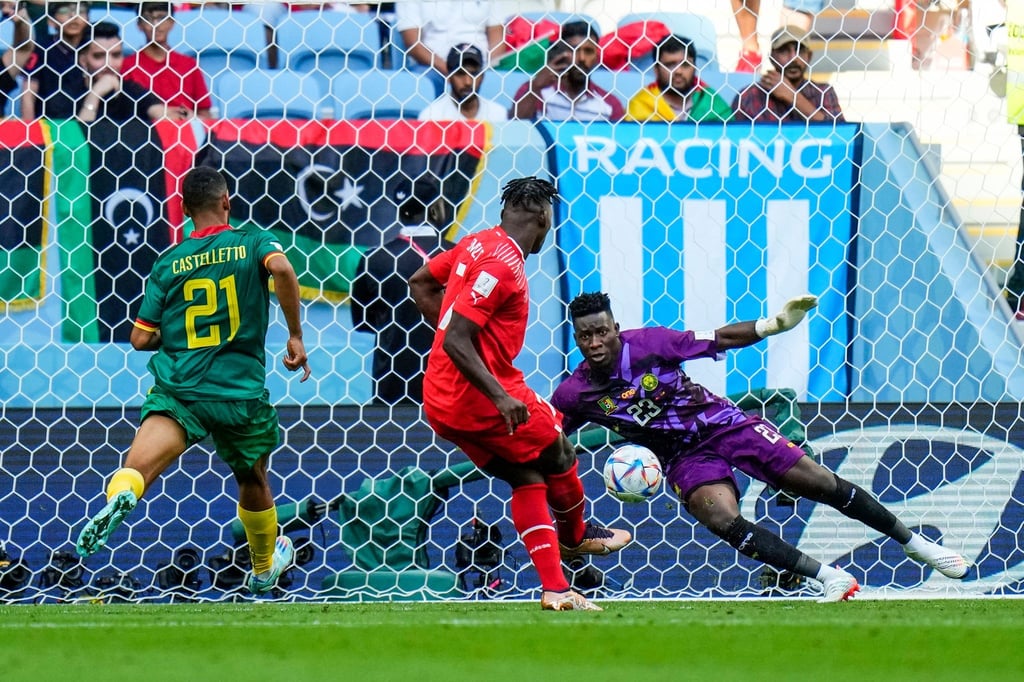 Der Schweizer Breel Embolo traf zum Sieg gegen Kamerun.