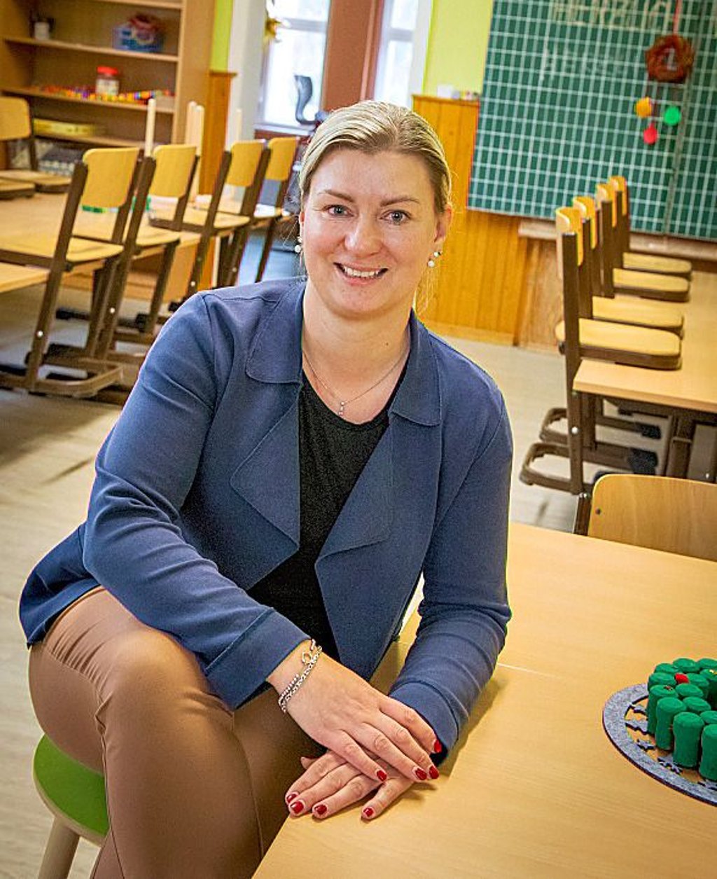 Christel Bärthel-Fischer leitet die Kita „Hühnerjagd“ und den Hort in der Braugasse.