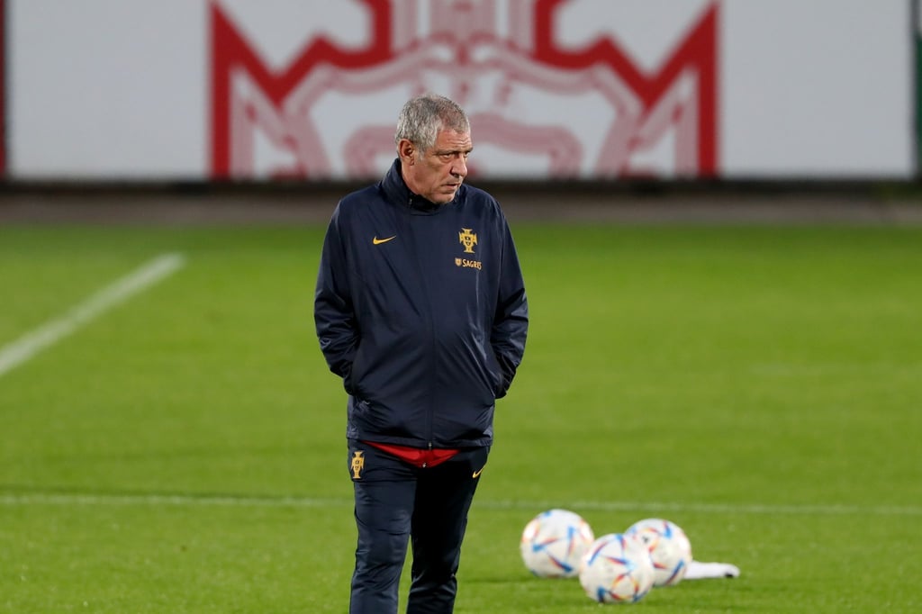 Portugals Trainer Fernando Santos musste bei Training auf einige Spieler verzichten.