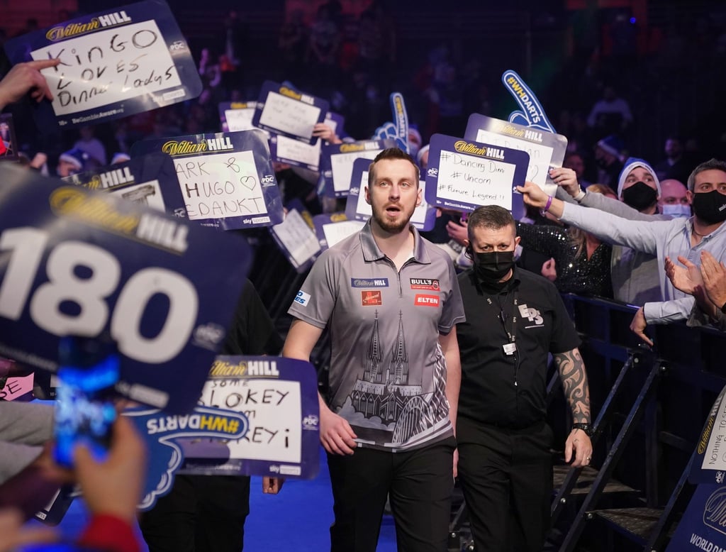 Ist bei der Darts-WM in London am Start: Florian Hempel.