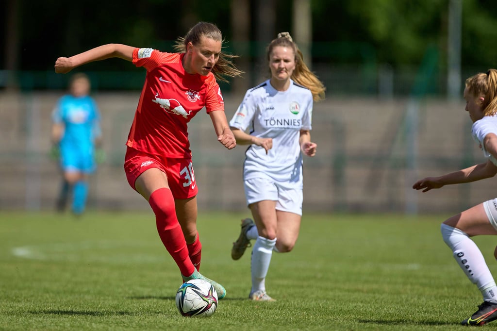 Medina Desic im letzten Duell gegen den FSV Gütersloh.