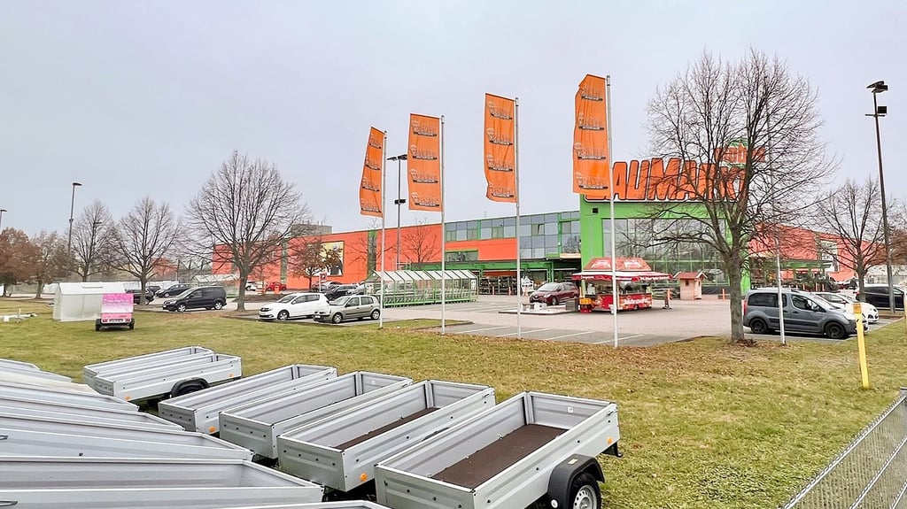 Am Areal am Globusbaumarkt wäre noch Platz für eine Erweiterung.